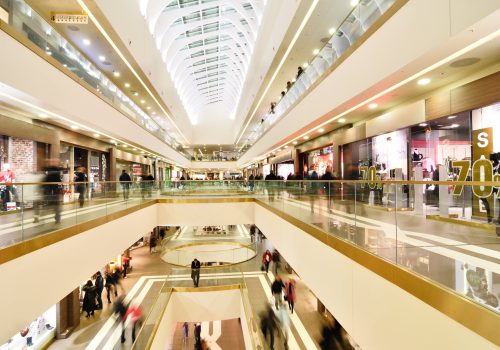 COMMERCIAL Shopping Mall View