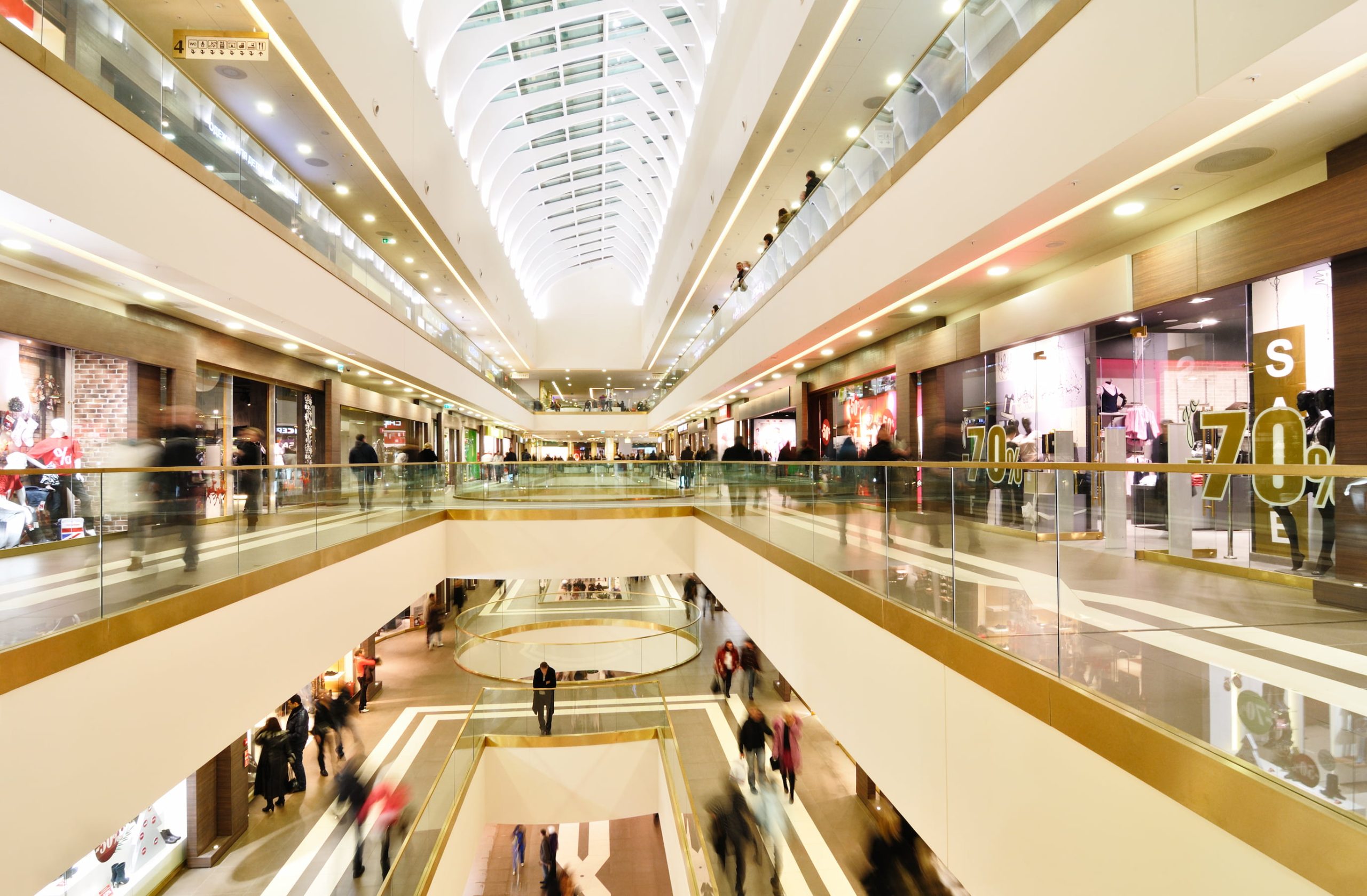 COMMERCIAL Shopping Mall View